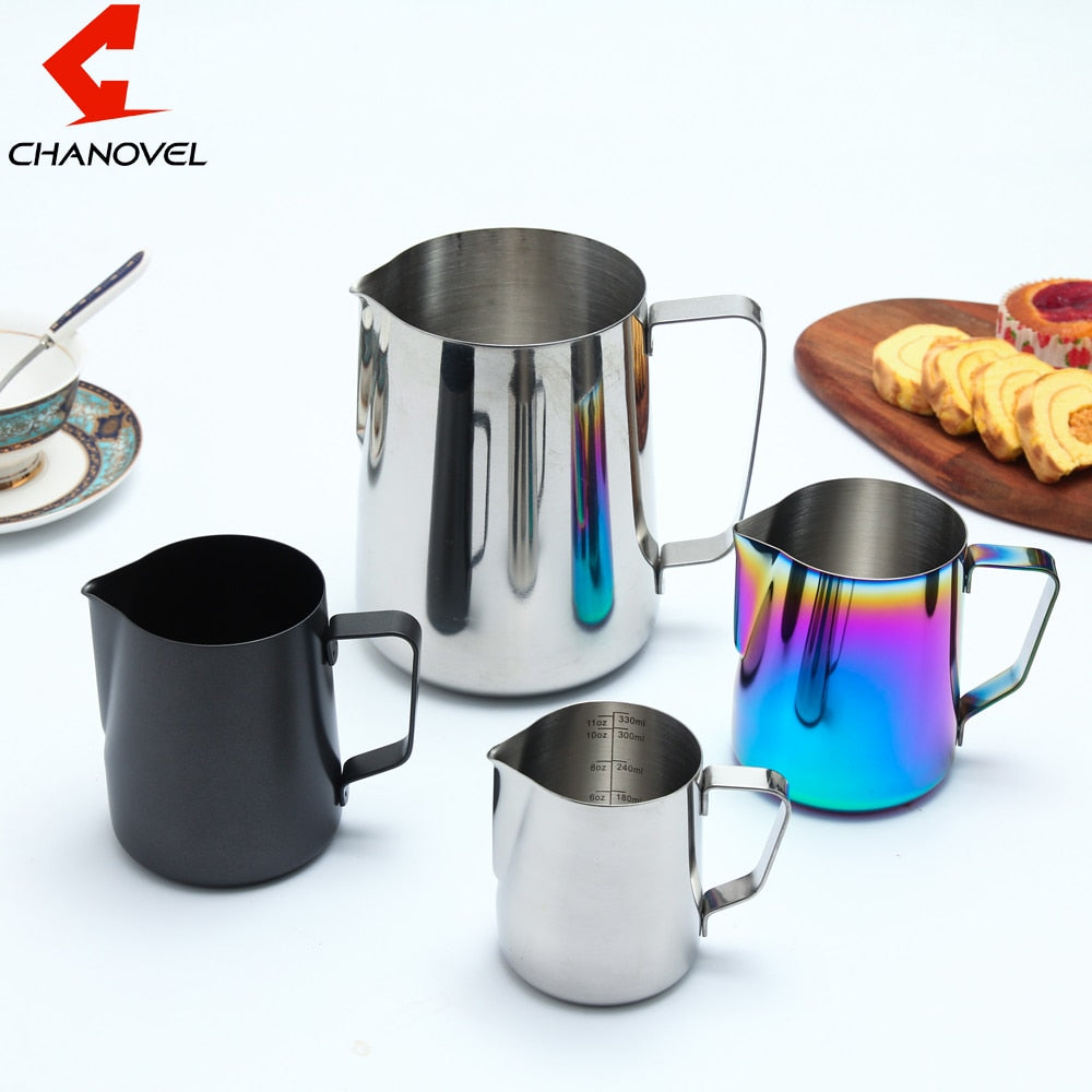 Stainless Steel  Espresso Coffee Pitchers - Craft Latte Milk Frothing/Pitcher